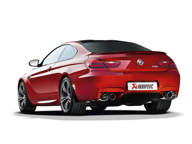 Arrière de catalyseur Akrapovic Evolution Line 12-17 pour BMW M6 (F12 F13) (titane) (embouts requis)