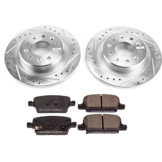 Power Stop 16-18 Chevrolet Malibu Rear Z23 Evolution Sport Brake Kit