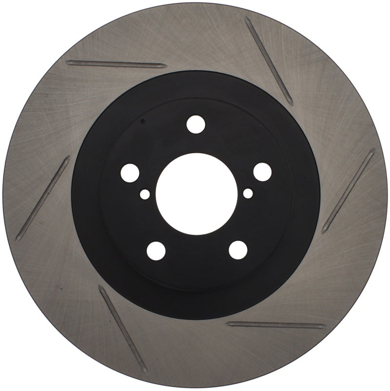 StopTech Power Slot 02-10 WRX Front Right SportStop Slotted Rotor