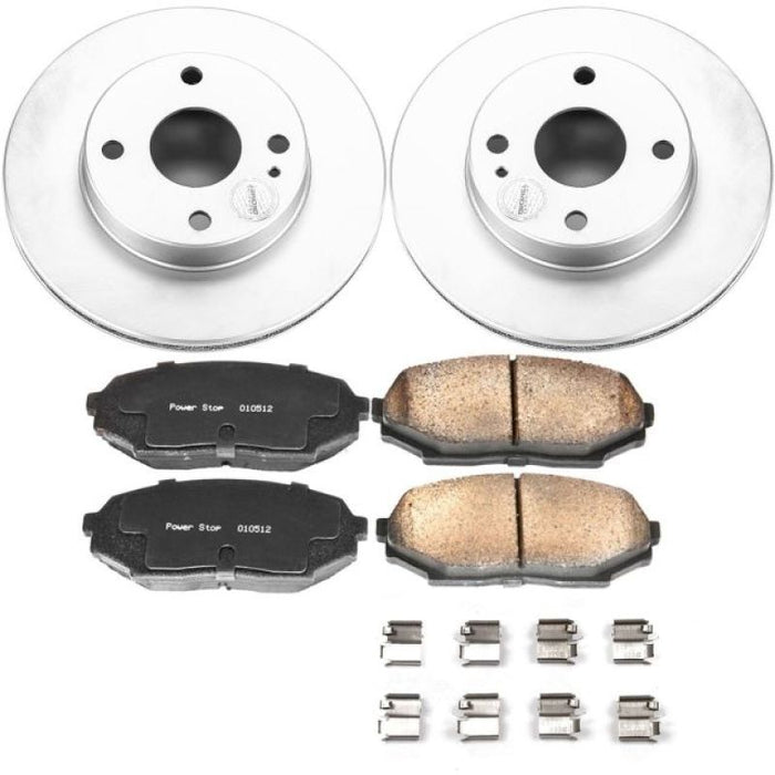 Kit de freins à revêtement Geomet Power Stop 90-93 Mazda Miata Z17 Evolution avant