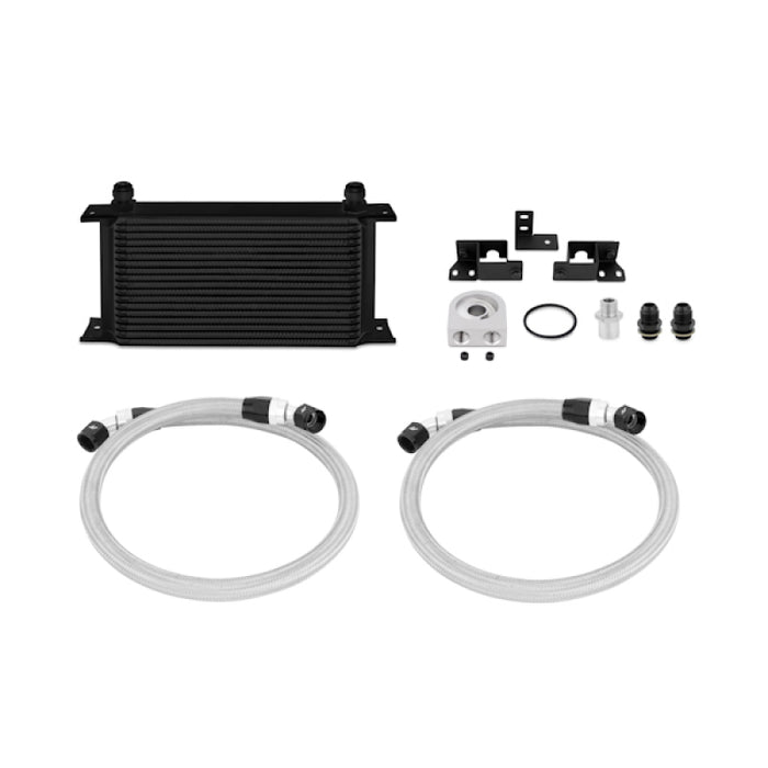 Kit de refroidisseur d'huile Mishimoto 07-11 Jeep Wrangler JK - Argent