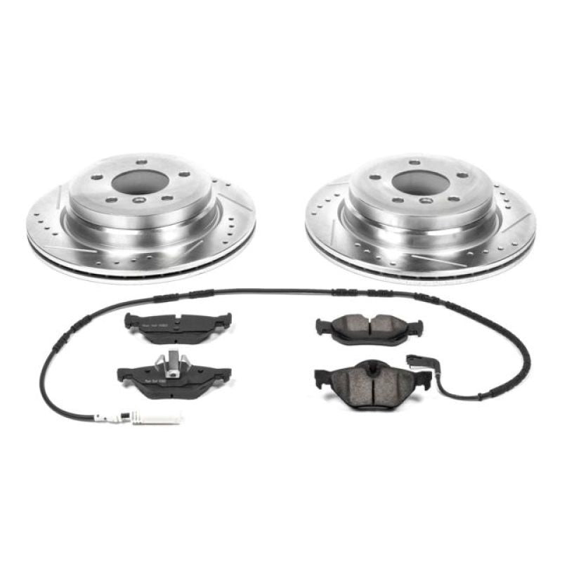 Power Stop 07-10 BMW 328i Rear Z23 Evolution Sport Brake Kit