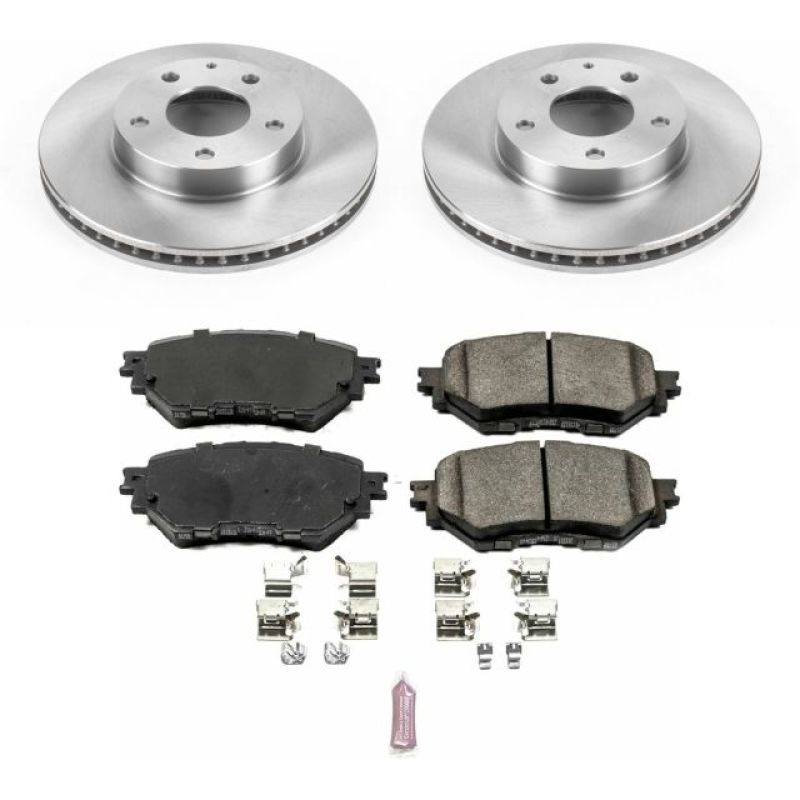 Power Stop 14-16 Mazda 3 Front Autospecialty Brake Kit