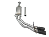 Échappements aFe Rebel 3 pouces SS Cat-Back 15-16 Ford F-150 EcoBoost V6 2,7/3,5 L V8 5,0 L avec embouts noirs