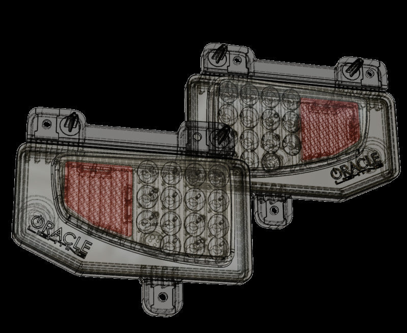 Feux de recul à LED pour pare-chocs arrière Oracle Jeep Gladiator JT avec faisceau Plug &amp; Play - 6 000 K VOIR LA GARANTIE