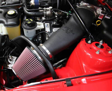 Kit d'admission hautes performances K&amp;N 07-09 Mustang Shelby V8-5.4L
