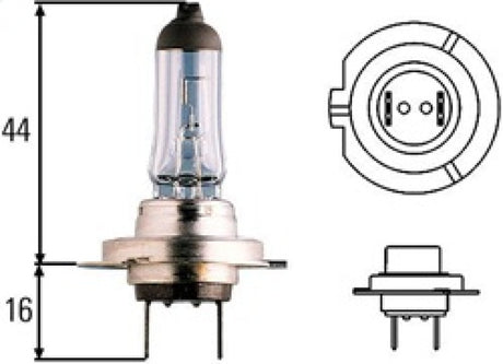 Ampoules Hella Optilux H7 100W XB Extreme Blue (paire)