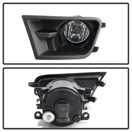 Feu antibrouillard Spyder Ford Mustang 10-12 OEM avec interrupteur universel - Transparent FL-FM2015-C