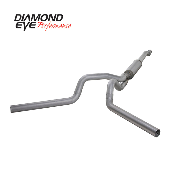 KIT Diamond Eye 4 po CB MFLR TUYAU DE RÉPARATION DOUBLE AL : 03-07 FORD 6.0L F250/F350