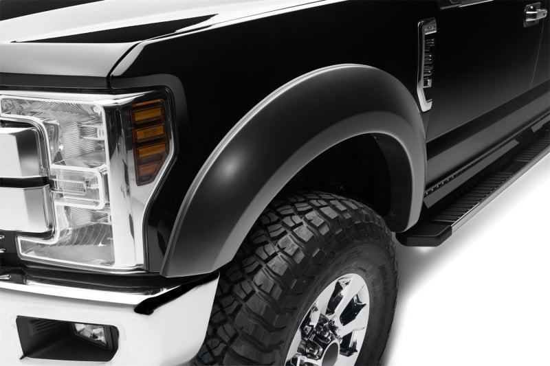 Élargisseurs de garde-boue Bushwacker 17-18 Ford F-250 Super Duty, lot de 2 pièces - Noir