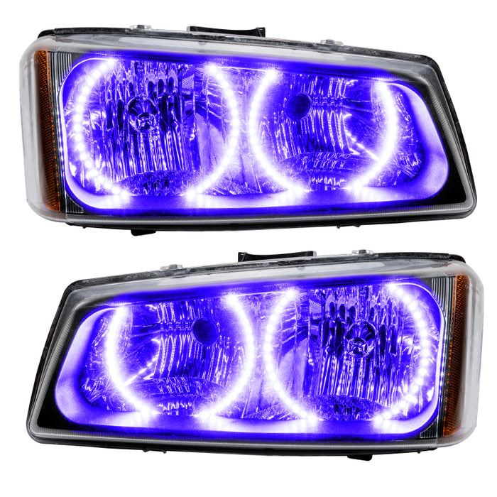 Phares à LED pré-assemblés Oracle Lighting 03-06 Chevrolet Silverado - UV/Violet