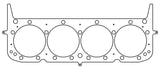 Cometic Chevy Small Block Brodix (toutes les têtes de 12 à 23 degrés) Alésage de 4,030 pouces Joint de culasse MLS de 0,040 pouce