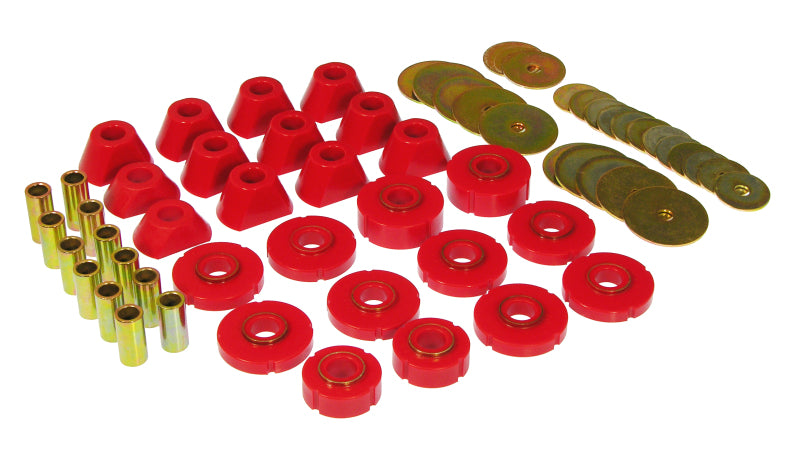 Kit de montage de carrosserie Prothane 67-72 Chevy K10 Blazer - Rouge