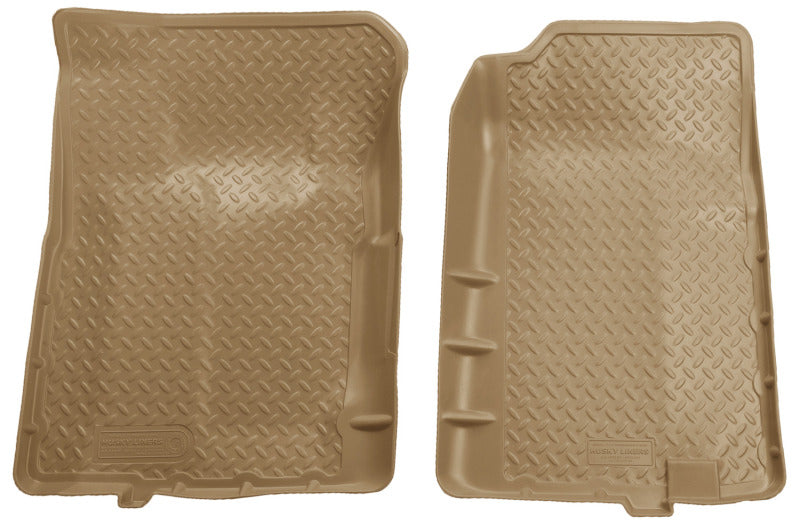 Revêtements de sol Husky Liners 92-94 Chevy Blazer/GMC Yukon pleine grandeur (2DR) de style classique beige