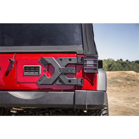 Charnière de porte-pneus Rugged Ridge Spartacus HD moulée 07-18 Jeep Wrangler JK