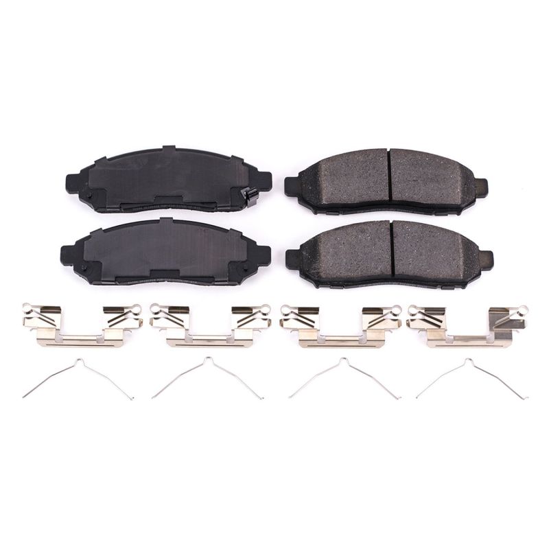 Power Stop 16-18 Chevrolet City Express Front Z17 Evolution Ceramic Brake Pads w/Hardware