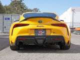 aFe POWER Takeda 2021 Toyota Supra 2.0L (t) 2.5in-3in 304 SS CB Échappement avec embouts noirs