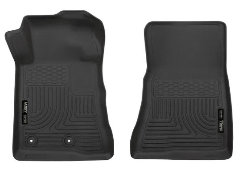 Revêtements de sol avant Husky Liners 15-22 pour Ford Mustang X-act Contour Series - Noir