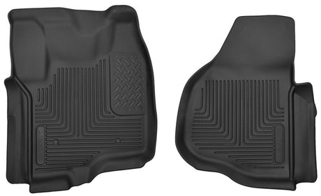 Revêtements de sol avant Husky Liners 12-13 F-250/F-350/F-450 Super Duty X-Act Contour noirs