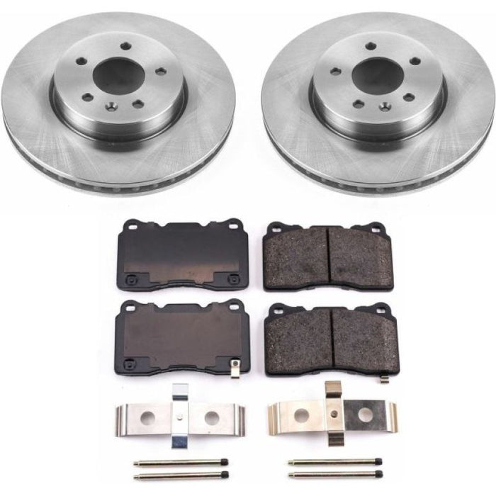 Kit de freins avant Power Stop Autospecialty pour Cadillac ATS 13-18