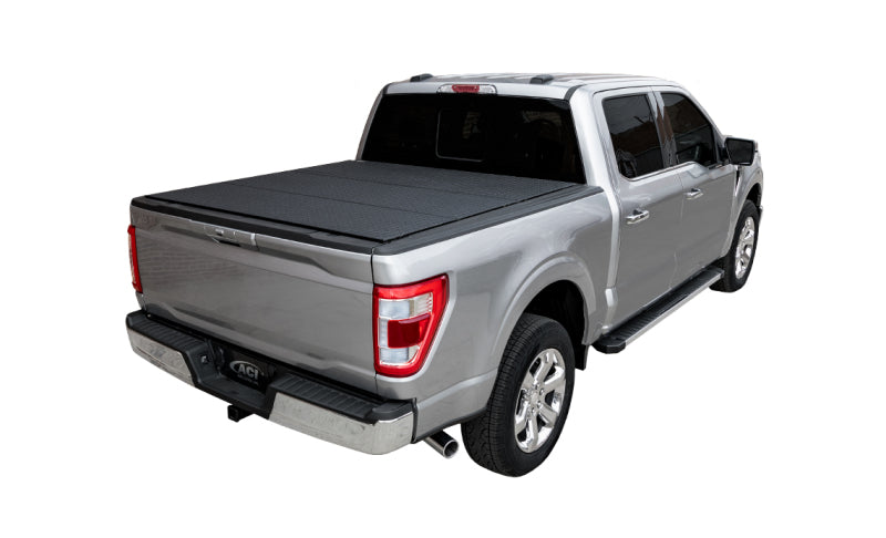 Housse de protection à trois volets LOMAX Access pour Ford Super Duty F-250/F-350/F-450 2017+, boîte de 6 pi 8 po, brume diamantée