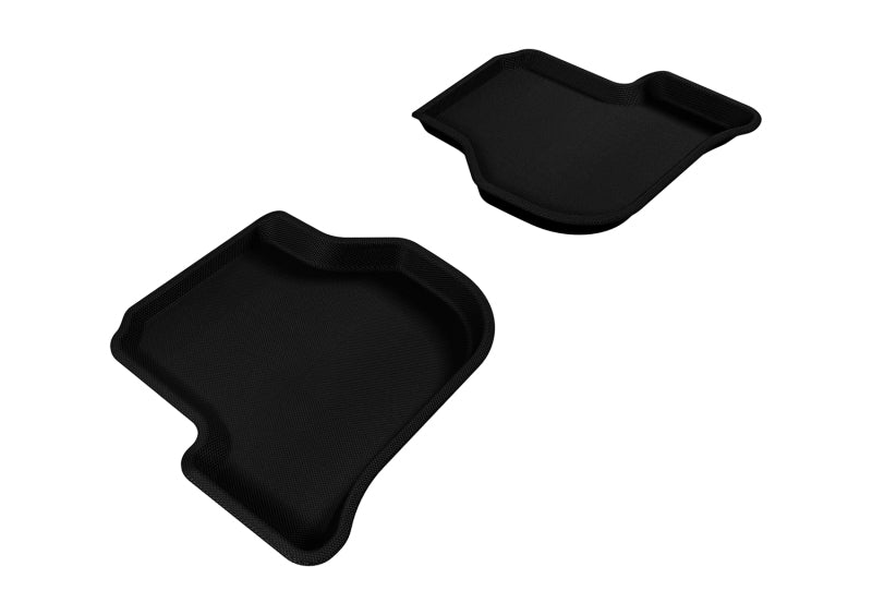 Tapis de sol 3D MAXpider pour Volkswagen Jetta/Golf Kagu 2005-2010, 2e rangée - Noir