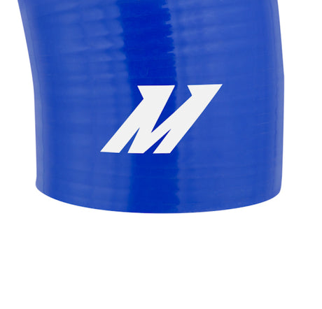 Tuyau de boîte à air en silicone Mishimoto 01-07 Subaru WRX 76 mm - Bleu