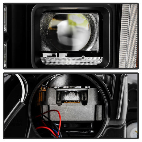 Phares à module LED haute puissance Spyder Apex 14-21 Toyota Tundra – Noir (PRO-YD-TTU14V2AP-SBSEQ-BK)