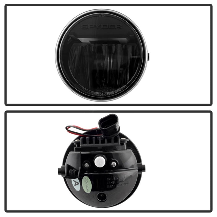 Feux antibrouillard LED Spyder Ford F150 09-14 Noir FL-YD-FF15009-LED-BK