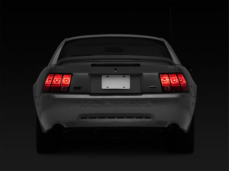 Raxiom 96-04 Ford Mustang Excluding 99-01 Cobra Sequential Tail Light Kit (Plug-and-Play Harness)