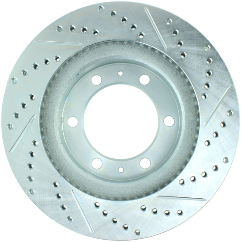 Rotor avant droit fendu et percé StopTech Select Sport 12-14 Toyota FJ Cruiser SportStop