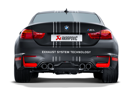 Diffuseur arrière en fibre de carbone Akrapovic 14-17 BMW M4 (F82 F83) - Mat