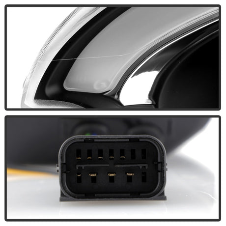 Phares Proj V2 Xénon/HID uniquement pour Spyder Mini Countryman 11-16 - Noir PRO-YD-MCO11HID-BK