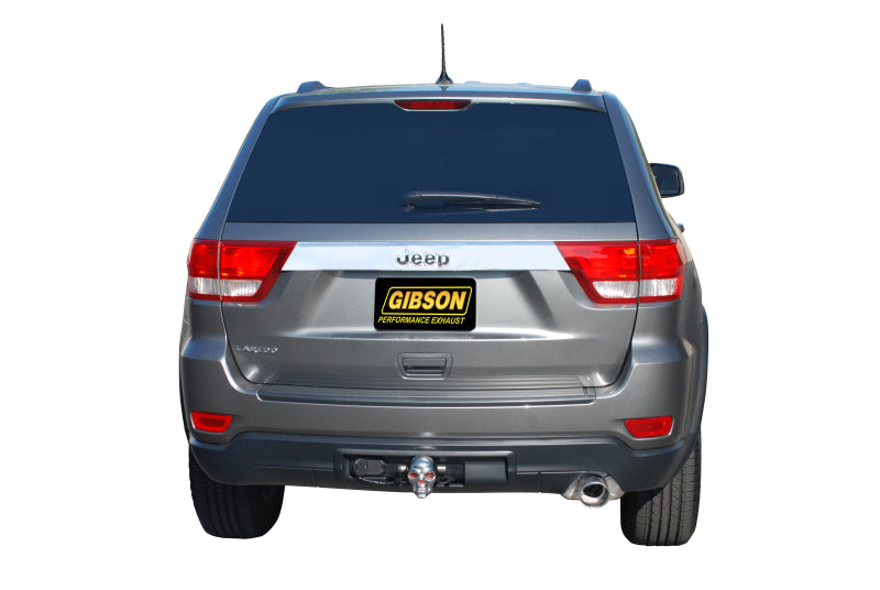 Échappement simple Gibson 11-12 Jeep Grand Cherokee Laredo 3,6 L 2,5 po à essieu arrière - Aluminisé