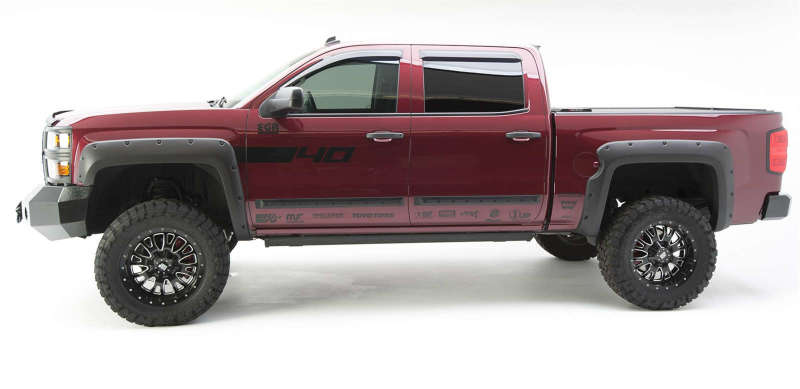 EGR 14+ Chev Silverado 5ft Bed Bolt-On Look Fender Flares - Set - Matte