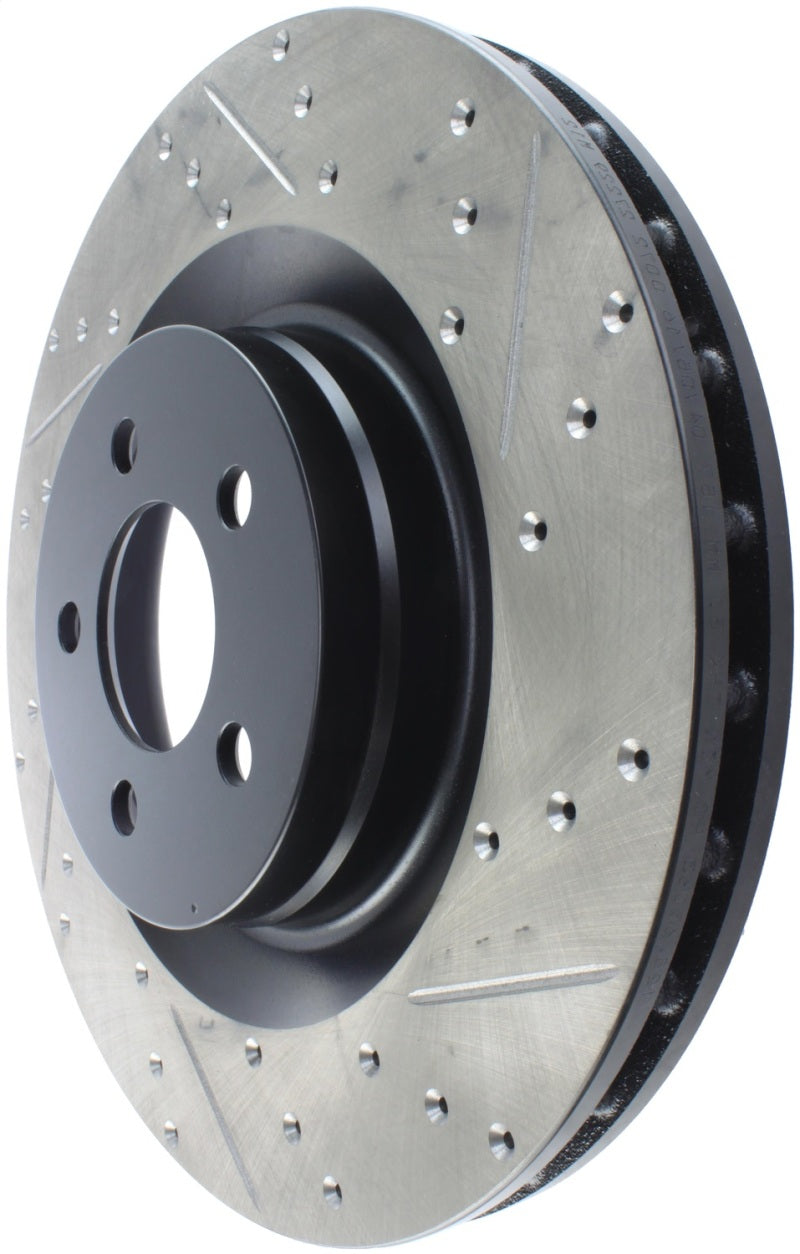 Rotor avant gauche percé et fendu StopTech SportStop 06-09 Chrysler SRT-8