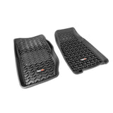 Revêtement de sol avant Rugged Ridge noir pour Jeep Cherokee XJ 1984-2001