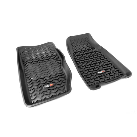 Revêtement de sol avant Rugged Ridge noir pour Jeep Cherokee XJ 1984-2001