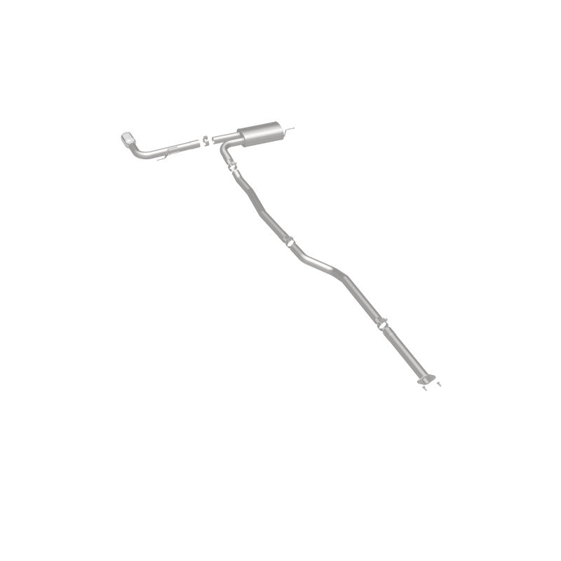 Catback MagnaFlow, SS, 2,5 po, Street, passage simple en ligne droite. Embout poli de 4 po, Ford Fusion 2,5 L 2015