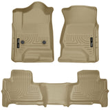 Revêtements de sol Husky Liners 2015 Chevy/GMC Tahoe/Yukon WeatherBeater Combo Tan