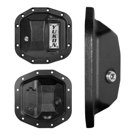 Couvercle en fonte nodulaire Yukon Hardcore pour Jeep Wrangler JL 2018, avant Dana 30