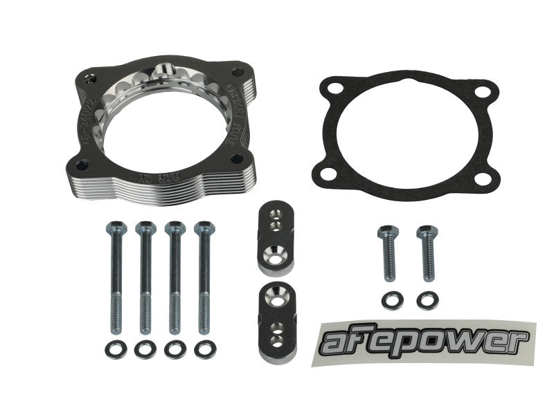 Entretoise de corps de papillon aFe 02-09 Chevrolet Trailblazer/ 02-09 GMC Envoy L6 4,2 L Silver Bullet - Argent