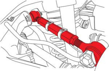 Bras de carrossage arrière réglable SPC Performance 06-08 BMW Série 1/2/3 simple