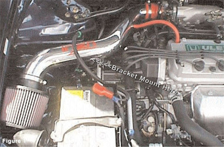 Prise d'air froid Injen 98-02 Honda Accord L4 2.3L Black IS Short Ram