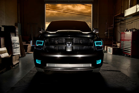Oracle Lighting 09-18 Ram 1500 Sport pré-assemblé avec phares Halo Switchback VOIR LA GARANTIE