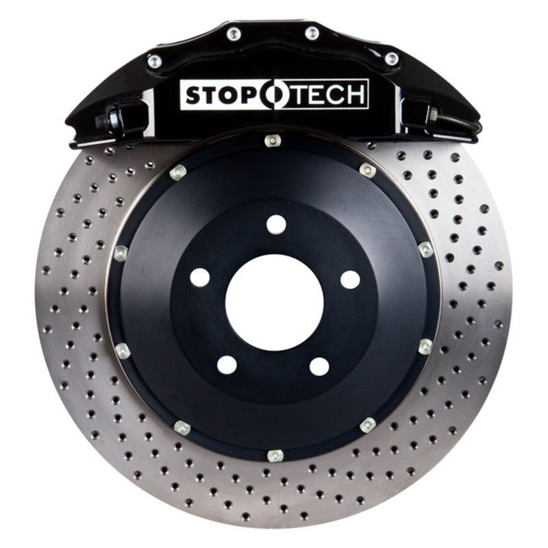 Étriers avant noirs ST-60 StopTech 5/93-98 Supra / 92-00 Lexus SC300/SC400 BBK 355x32 Rotor percé
