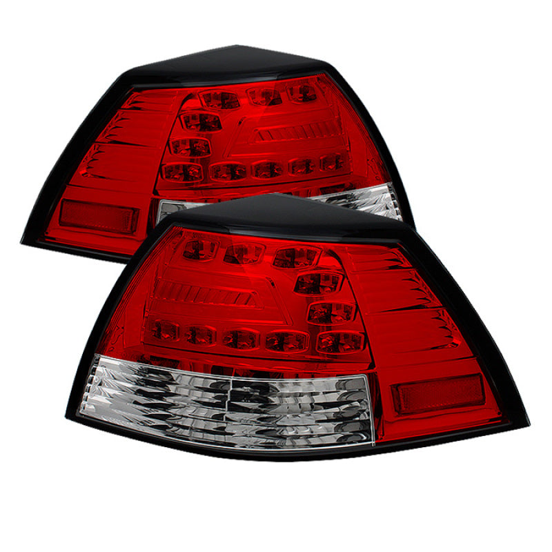 Feux arrière à LED Spyder Pontiac G8 08-09 Rouge transparent ALT-YD-PG808-LED-RC