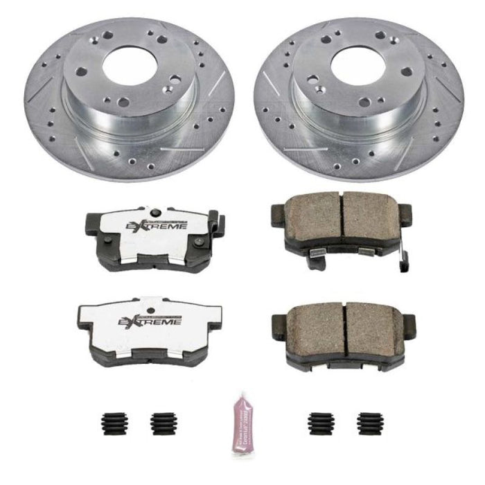 Kit de freins arrière Power Stop 04-08 Acura TSX Z26 Street Warrior