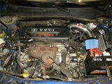 Injen 07-09 Toyota Camry 2.4L 4Cyl Admission d'air polie réglée avec Air Fusion/Cornes d'air/Filtre Web Nano