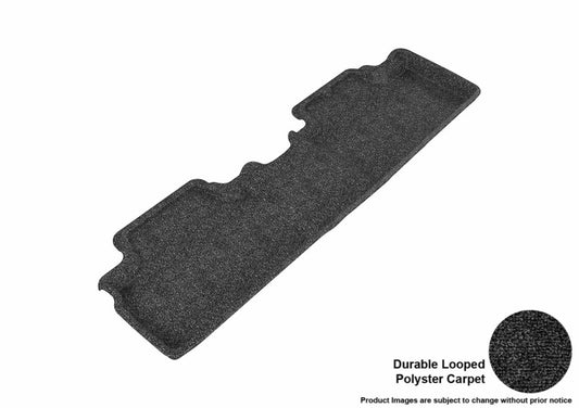 3D MAXpider 2006-2011 Honda Civic Coupe Classic 2nd Row Floormats - Black